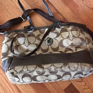 Large overnight Coach Bag